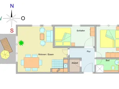 Ferienwohnung für 4 Personen (61 m²) in Ostseebad Kühlungsborn 3/10
