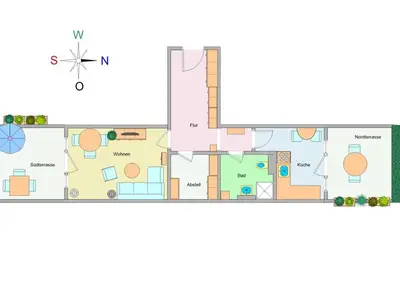 Ferienwohnung für 4 Personen (55 m²) in Ostseebad Kühlungsborn 3/10