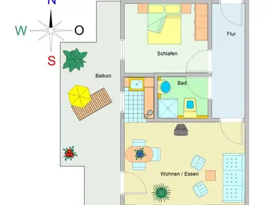 Ferienwohnung für 2 Personen (36 m²) in Ostseebad Kühlungsborn 3/10