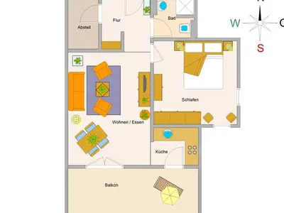 Ferienwohnung für 2 Personen (56 m²) in Ostseebad Kühlungsborn 3/10