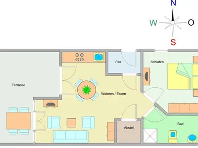 Ferienwohnung für 4 Personen (54 m²) in Ostseebad Kühlungsborn 3/10