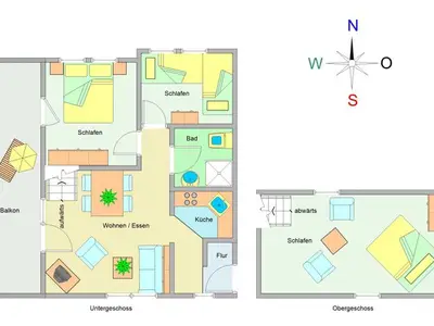 Ferienwohnung für 5 Personen (60 m²) in Ostseebad Kühlungsborn 3/10