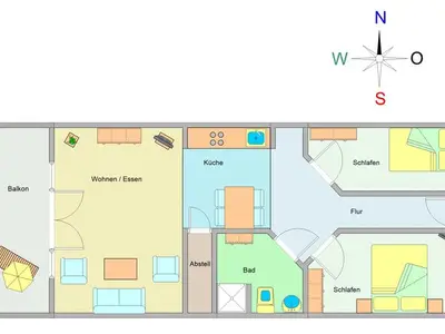 Ferienwohnung für 4 Personen (72 m²) in Ostseebad Kühlungsborn 3/10