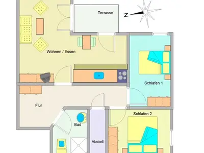 Ferienwohnung für 4 Personen (68 m²) in Ostseebad Kühlungsborn 3/10