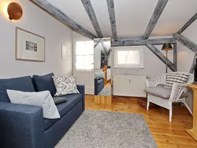 Wohnzimmer mit Schlafcouch