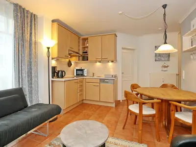 Wohnbereich mit Küchenzeile