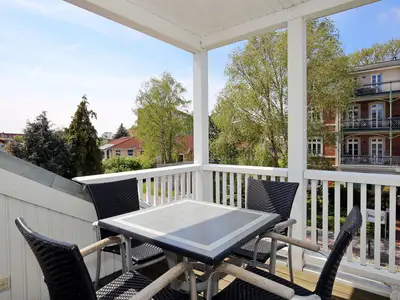 Balkon mit Westausrichtung