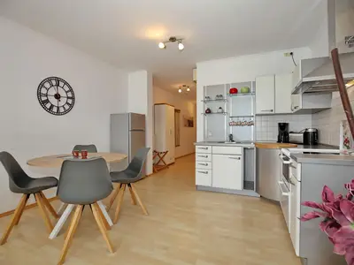 Küche und Essbereich
