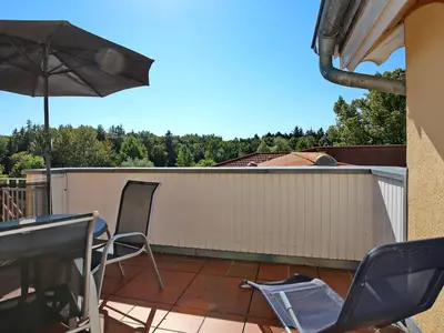 Dachterrasse mit Süd-Ausrichtung