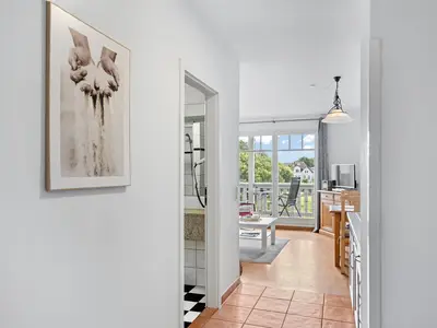 Flur zum Wohnbereich