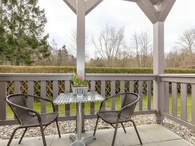 möblierte Terrasse mit Süd-Ausrichtung