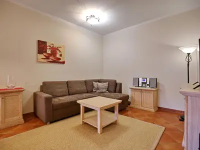 Wohnbereich mit Ecksofa