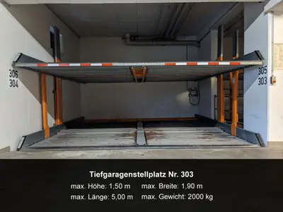 Tiefgaragenstellplatz