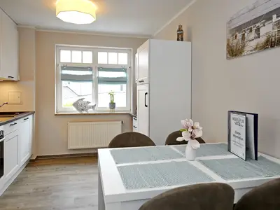Essbereich mit Küche