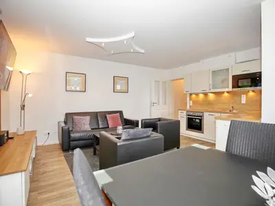 Blick in das Wohnzimmer