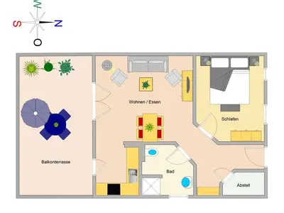 Ferienwohnung für 4 Personen (54 m²) in Ostseebad Kühlungsborn 3/10