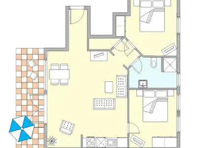 Ferienwohnung für 4 Personen (74 m²) in Ostseebad Kühlungsborn 7/10
