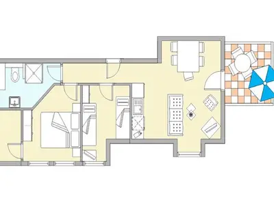 Ferienwohnung für 5 Personen (64 m²) in Ostseebad Kühlungsborn 10/10