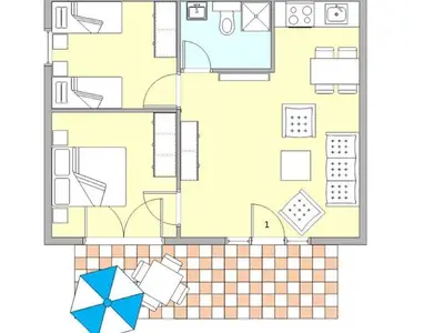 Ferienwohnung für 4 Personen (60 m²) in Ostseebad Kühlungsborn 9/10