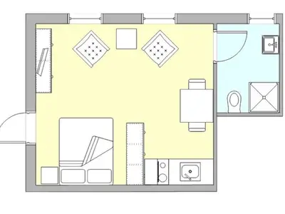 Ferienwohnung für 2 Personen (28 m²) in Ostseebad Kühlungsborn 8/10