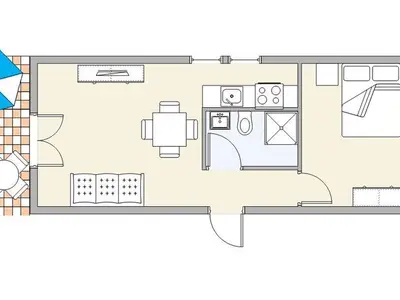 Ferienwohnung für 3 Personen (42 m²) in Ostseebad Kühlungsborn 10/10
