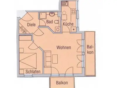 Ferienwohnung für 3 Personen (54 m²) in Ostseebad Kühlungsborn 5/10