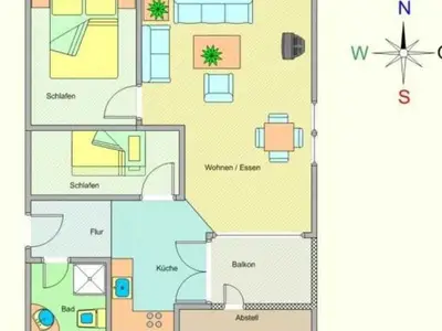 Ferienwohnung für 4 Personen (58 m²) in Ostseebad Kühlungsborn 10/10
