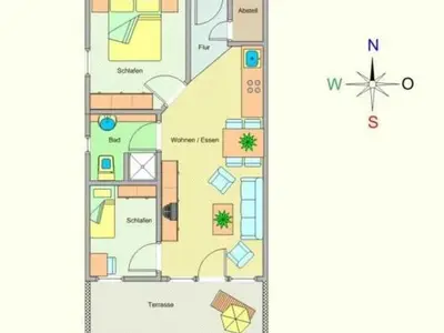 Ferienwohnung für 4 Personen (55 m²) in Ostseebad Kühlungsborn 8/10