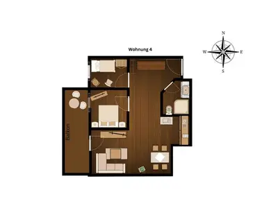 Ferienwohnung für 3 Personen (42 m²) in Ostseebad Kühlungsborn 10/10