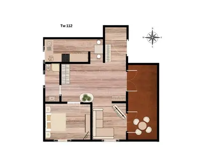 Ferienwohnung für 4 Personen (50 m²) in Ostseebad Kühlungsborn 6/10