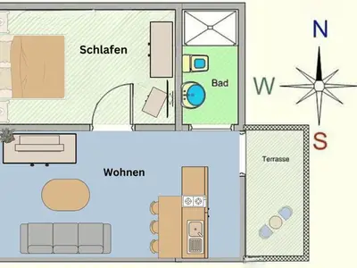 Ferienwohnung für 2 Personen (35 m²) in Ostseebad Kühlungsborn 7/10