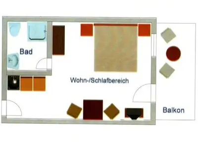 Ferienwohnung für 2 Personen (30 m²) in Ostseebad Kühlungsborn 10/10