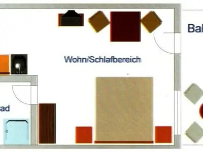 Ferienwohnung für 2 Personen (30 m²) in Ostseebad Kühlungsborn 9/10