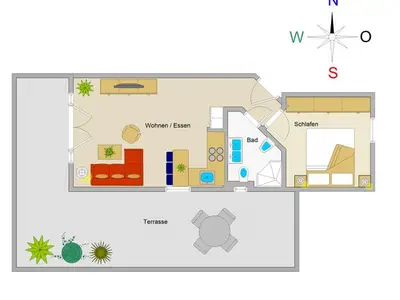 Ferienwohnung für 4 Personen (62 m²) in Ostseebad Kühlungsborn 3/10