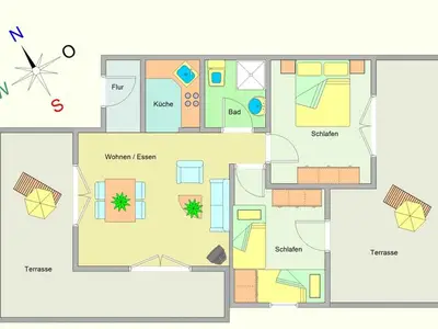 Ferienwohnung für 4 Personen (62 m²) in Ostseebad Kühlungsborn 10/10
