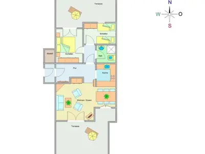 Ferienwohnung für 4 Personen (65 m²) in Ostseebad Kühlungsborn 7/10