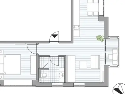 Ferienwohnung für 4 Personen (45 m²) in Ostseebad Kühlungsborn 9/10
