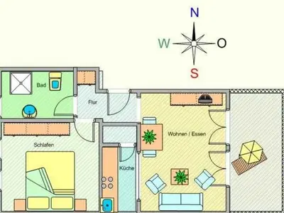 Ferienwohnung für 2 Personen (50 m²) in Ostseebad Kühlungsborn 7/10