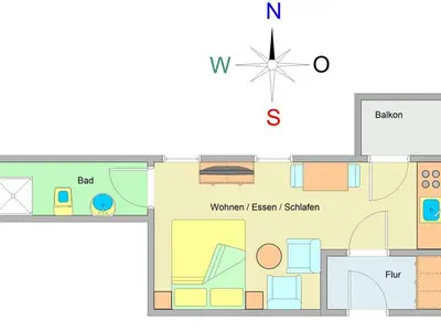 Ferienwohnung für 2 Personen (31 m²) in Ostseebad Kühlungsborn 6/10