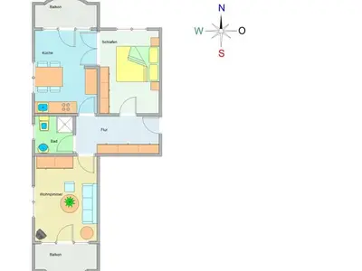 Ferienwohnung für 4 Personen (66 m²) in Ostseebad Kühlungsborn 8/10