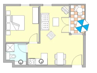 Ferienwohnung für 2 Personen (40 m²) in Ostseebad Kühlungsborn 10/10