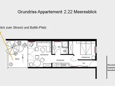 Ferienwohnung für 3 Personen (42 m²) in Ostseebad Kühlungsborn 6/10