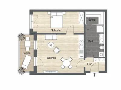 Ferienwohnung für 2 Personen (64 m²) in Ostseebad Kühlungsborn 8/10