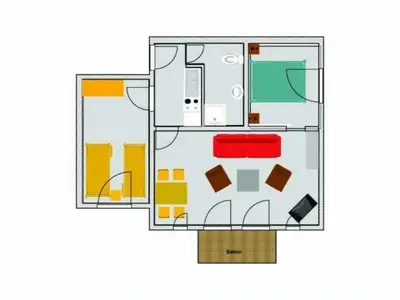 Ferienwohnung für 5 Personen (53 m²) in Ostseebad Kühlungsborn 9/10