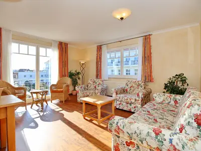 Wohnbereich mit Sitzmöglichkeiten