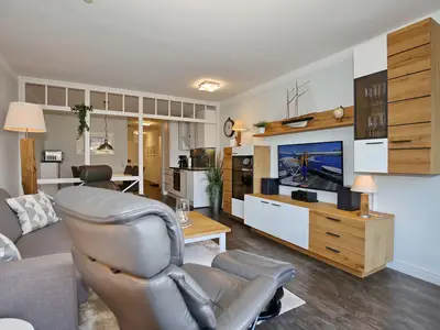 Wohnzimmer mit TV