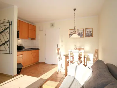 Wohnzimmer mit Küchenzeile