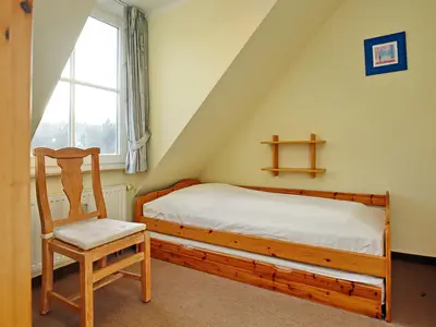 zweites Schlafzimmer mit Tandembett