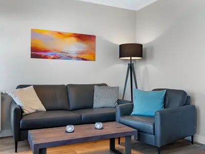 Wohn-Essbereich mit Couch