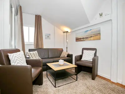 Wohnzimmer mit Sitzecke